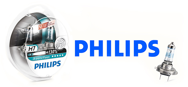 галогеновые лампы Philips X-Treme Vision +130%